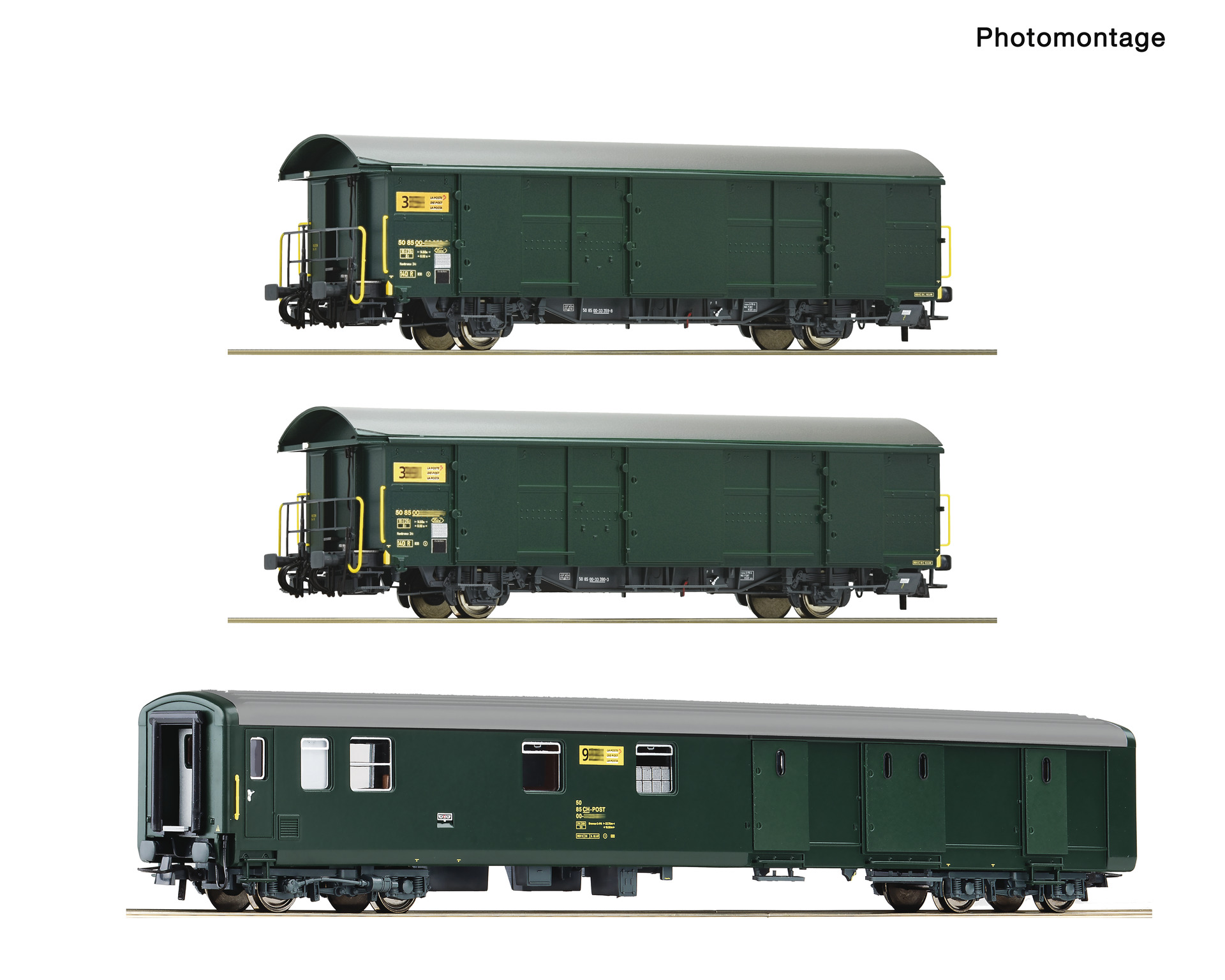 6600428 PTT Postwagen-Set 3-tlg. Ep.5