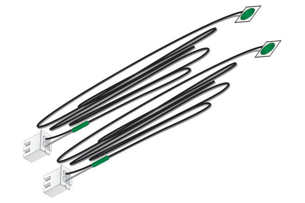 WJP5737 Green Stick-on LED Lights