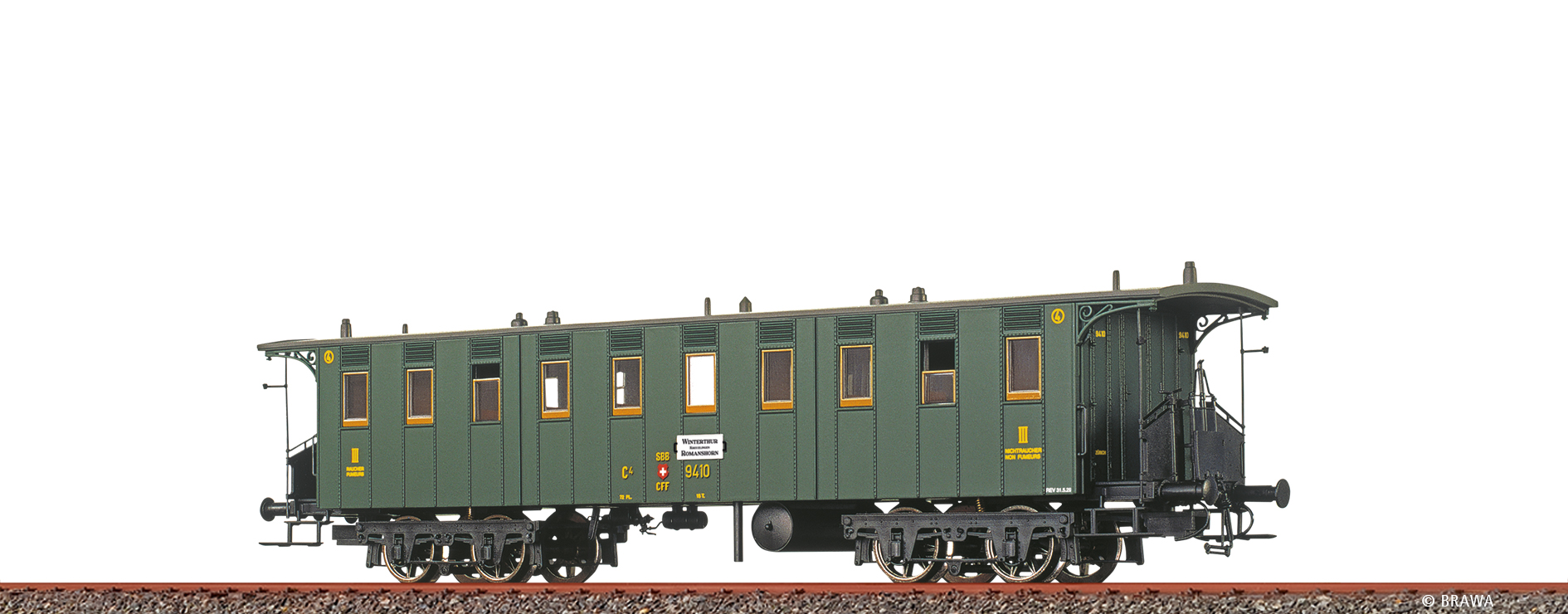 45716 SBB Personenwg. C4 amerik. 4-Achser Ep.2
