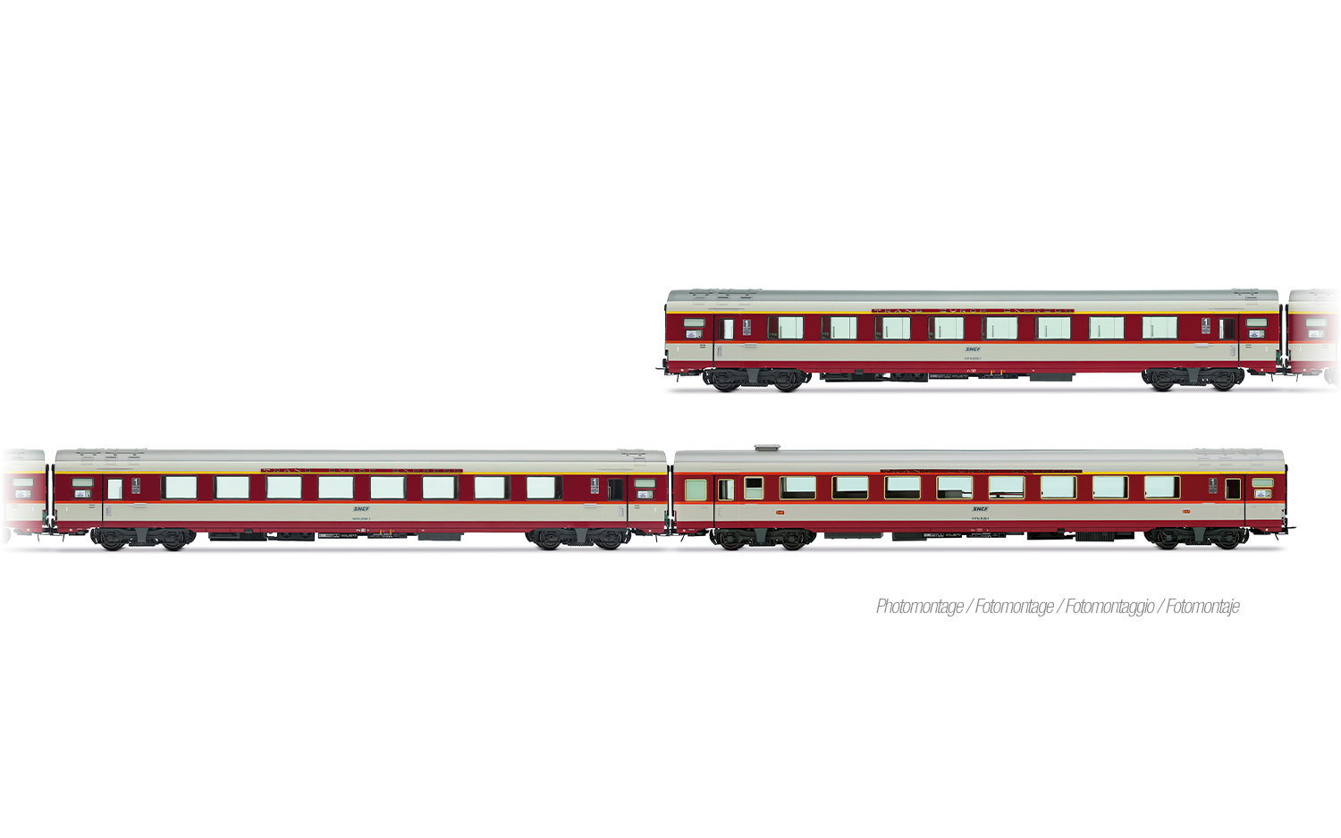 HJ4202 SNCF Wagenset "Le Capitole" 3tlg. Ep.4
