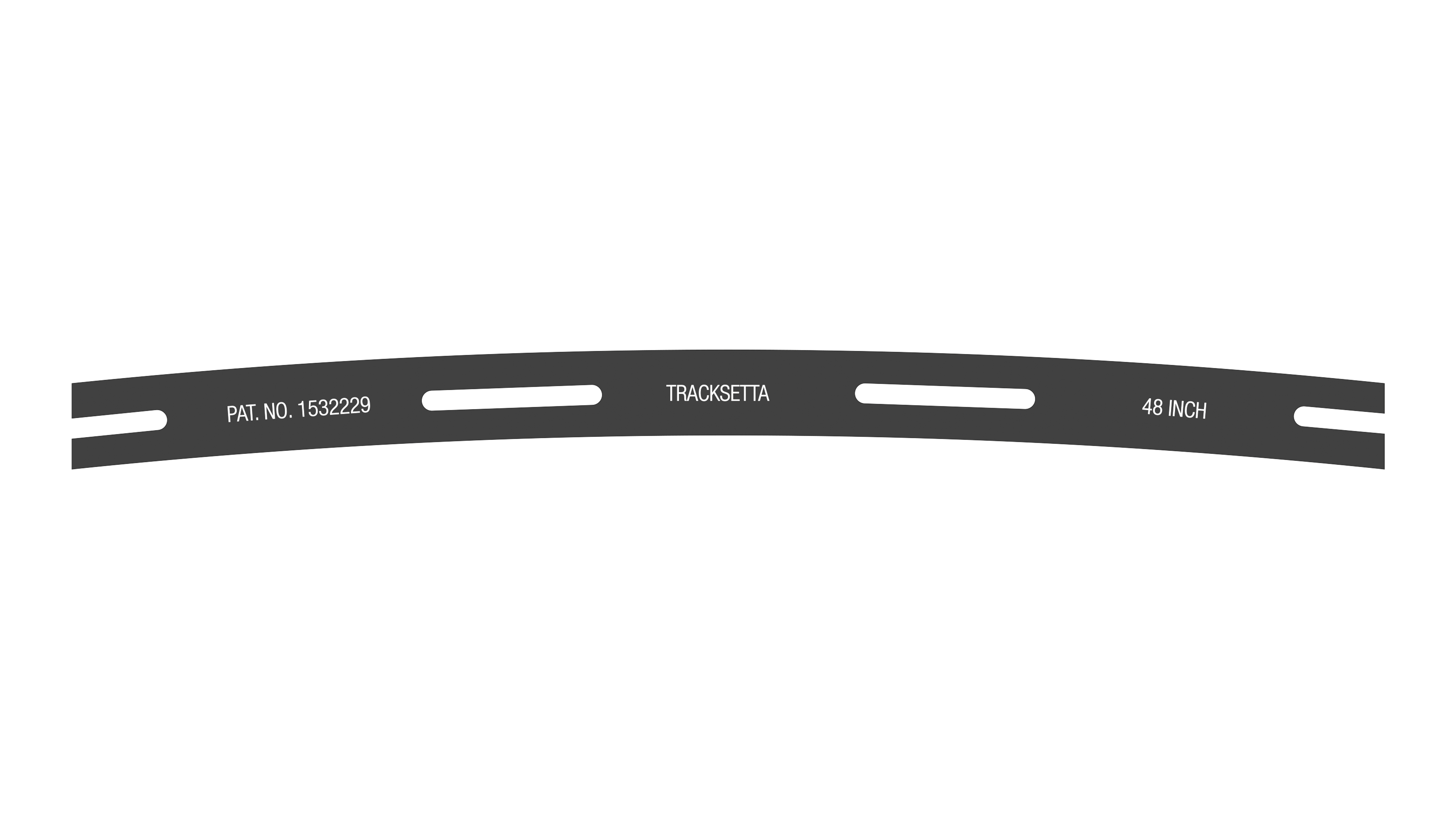 OOT48 Schablone für 1219mm Radius H0
