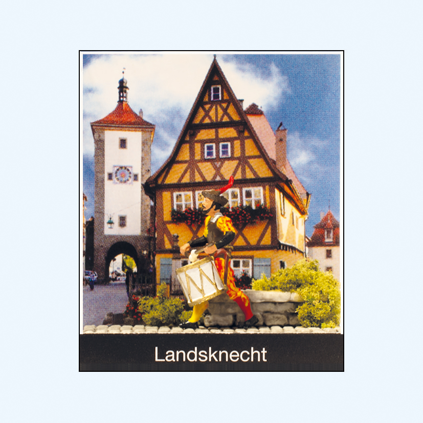 99504 Landsknecht mit Trommel