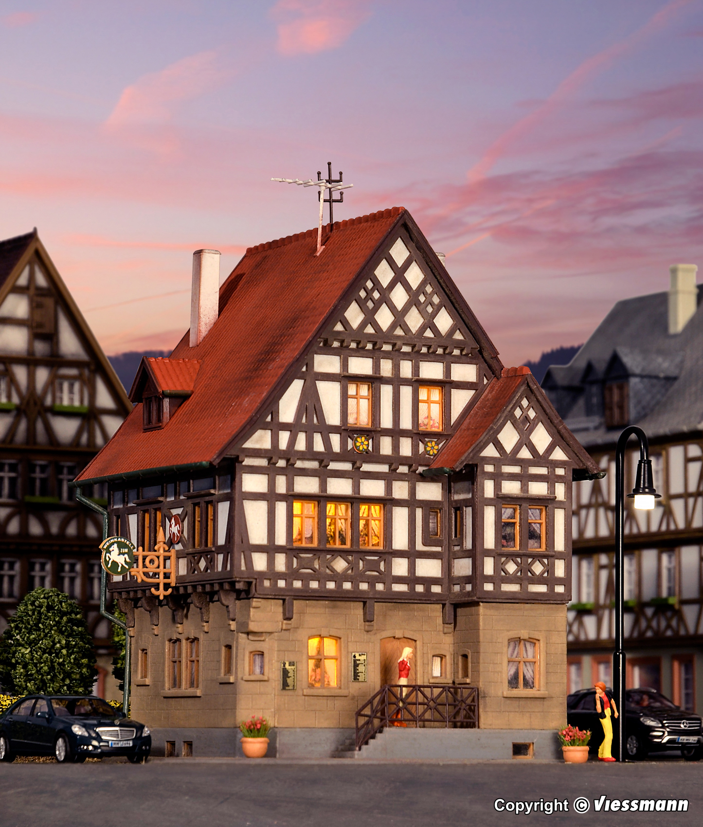 Kibri 38744 Gasthaus Rößle Markgräfler Land