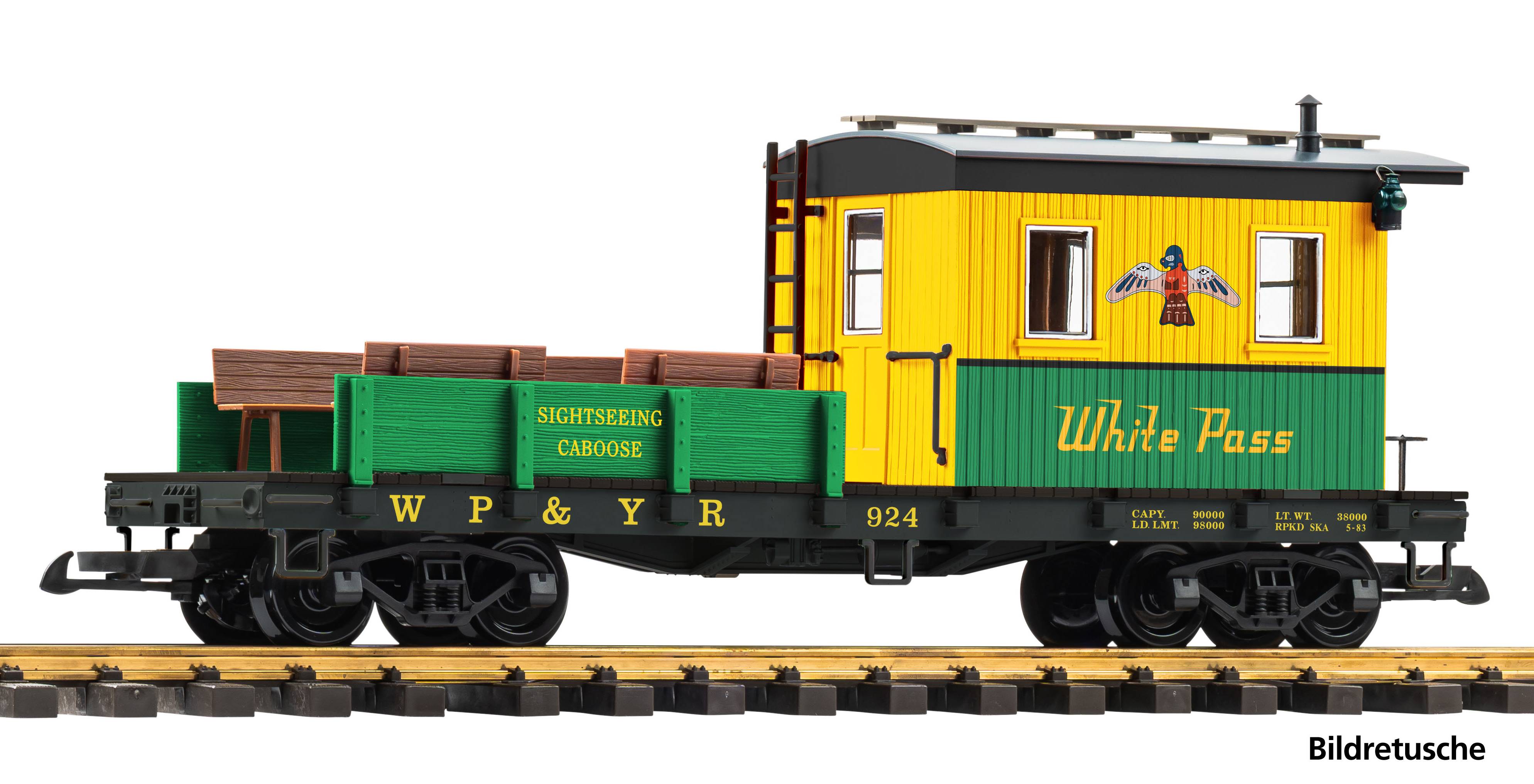 38990 WP&YR Aussichtswagen
