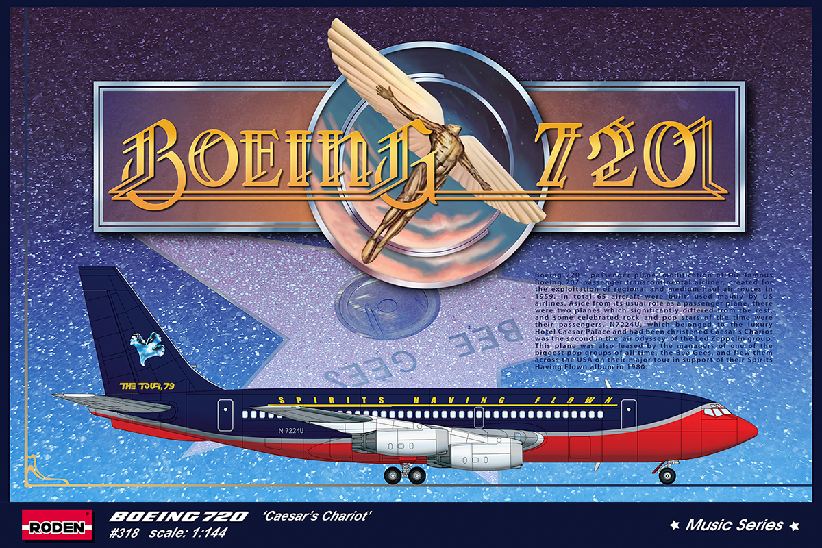 318 Boeing 720 'Caesar's Chariot'