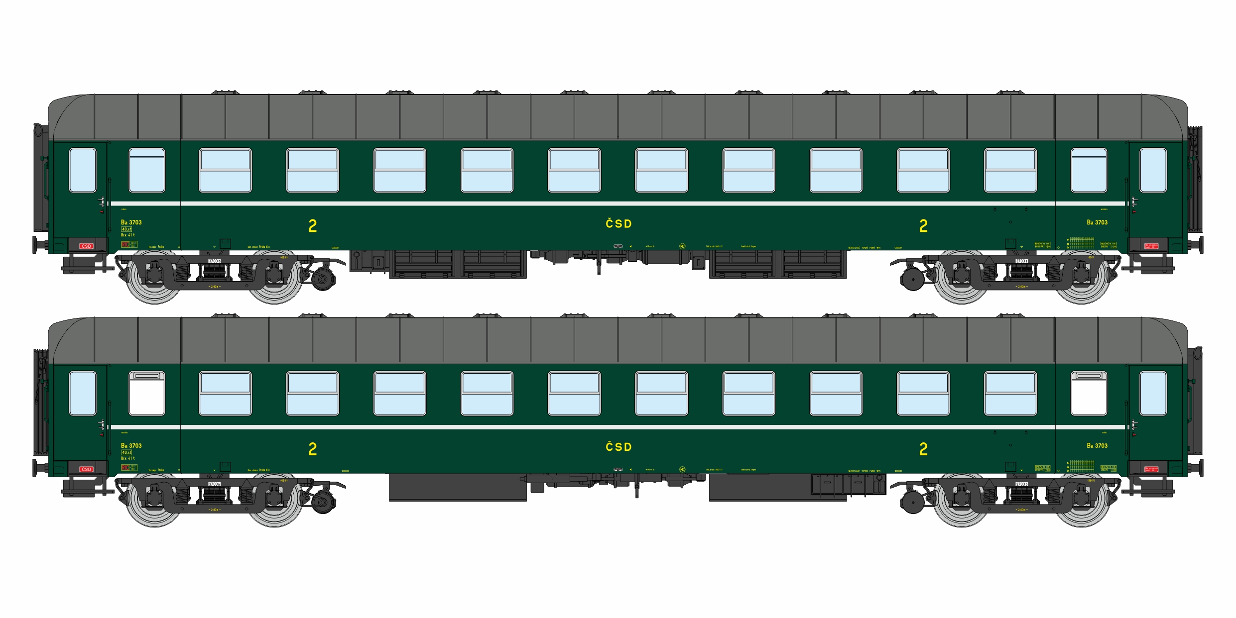 97110063 CSD Schnellzugwagen Ba Ep.4