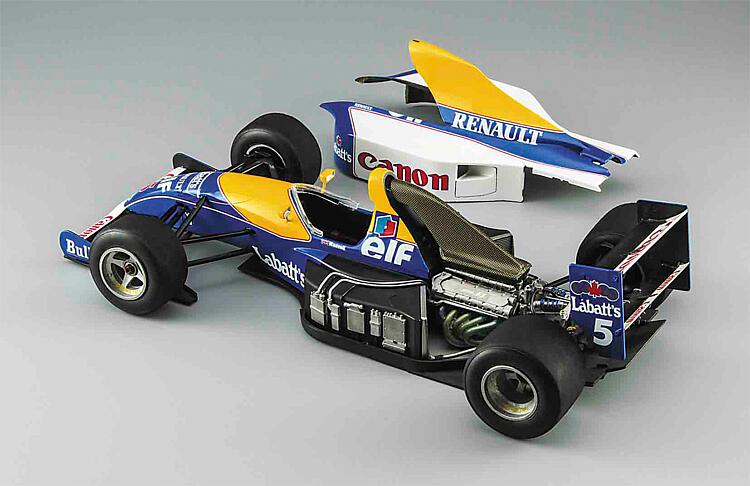 651049 Williams FW14, mit Metallteilen