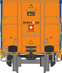 NME 543624 WASCOSA Off. Güterwag. Eamnos 57m³ Ep.6
