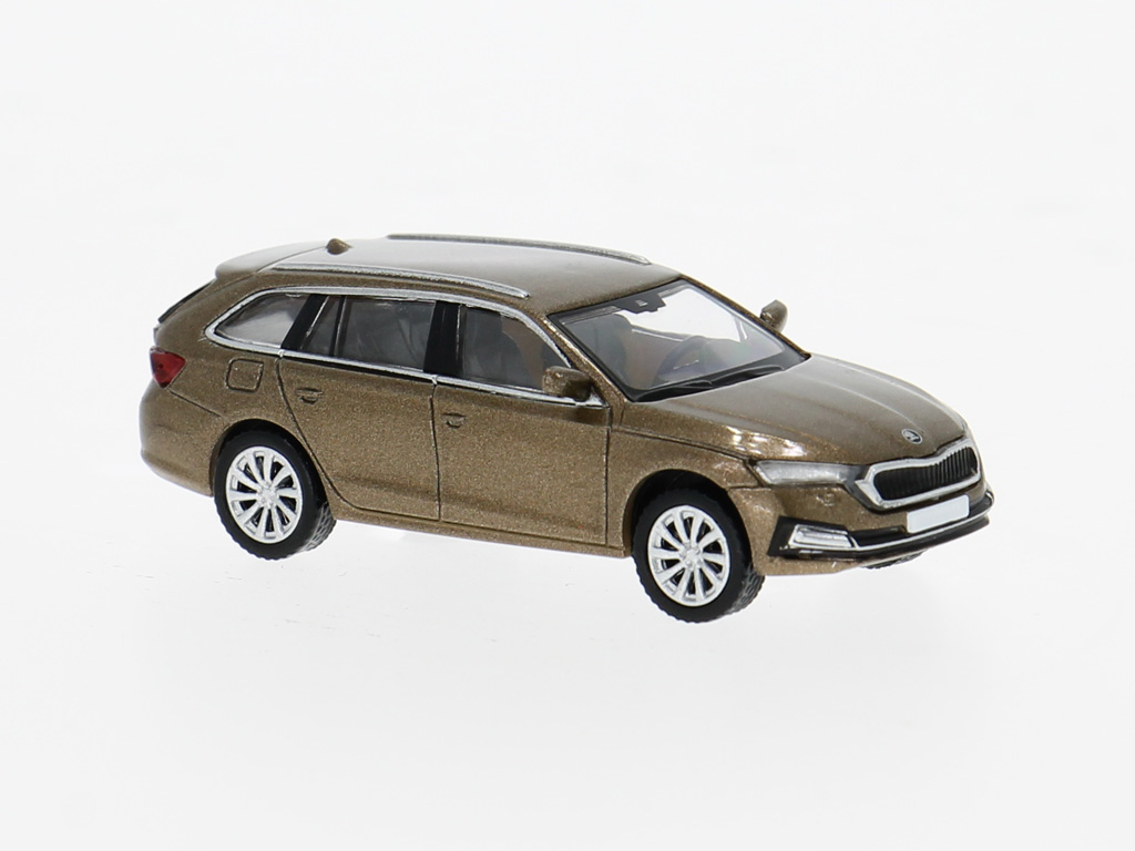 PCX870599 Skoda Octavia IV Combi dunkelbraun-met.