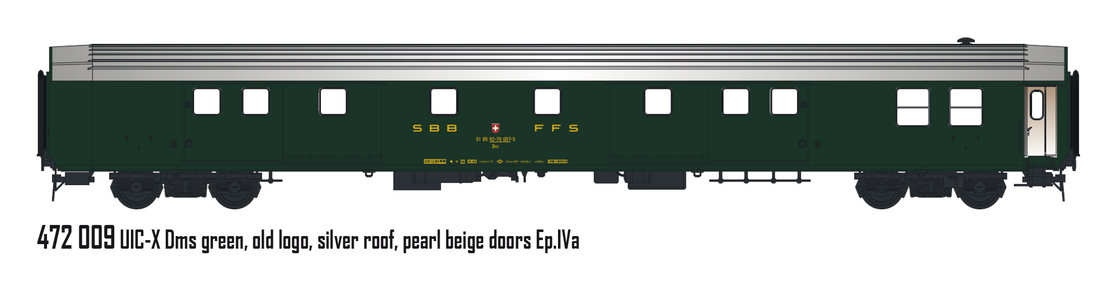 472009 SBB Gepäckwagen Ep.4a