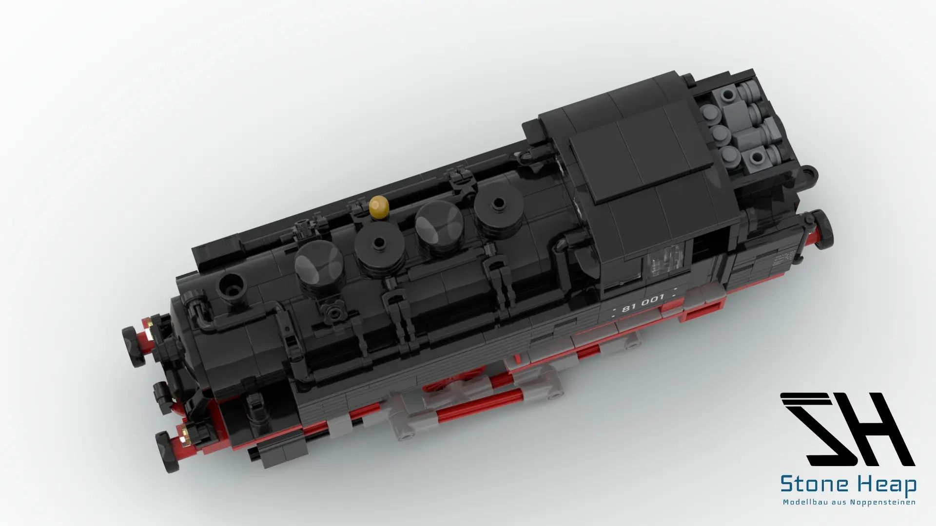 SH-3007 BR 81 Dampflok