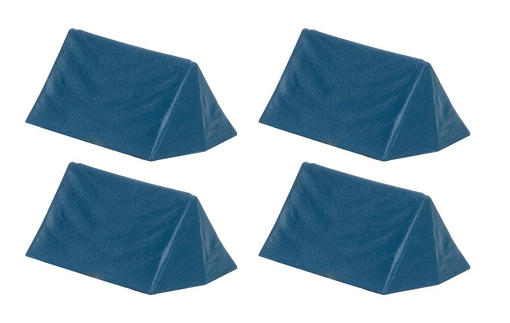 180003 4 Zelte, blau