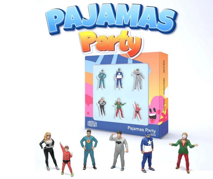 AD-2436 MiniGT Figuren Set: Pajamas Party
