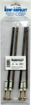 Sommerfeldt 291 FO Holz Streckenmast ohne Ausleger