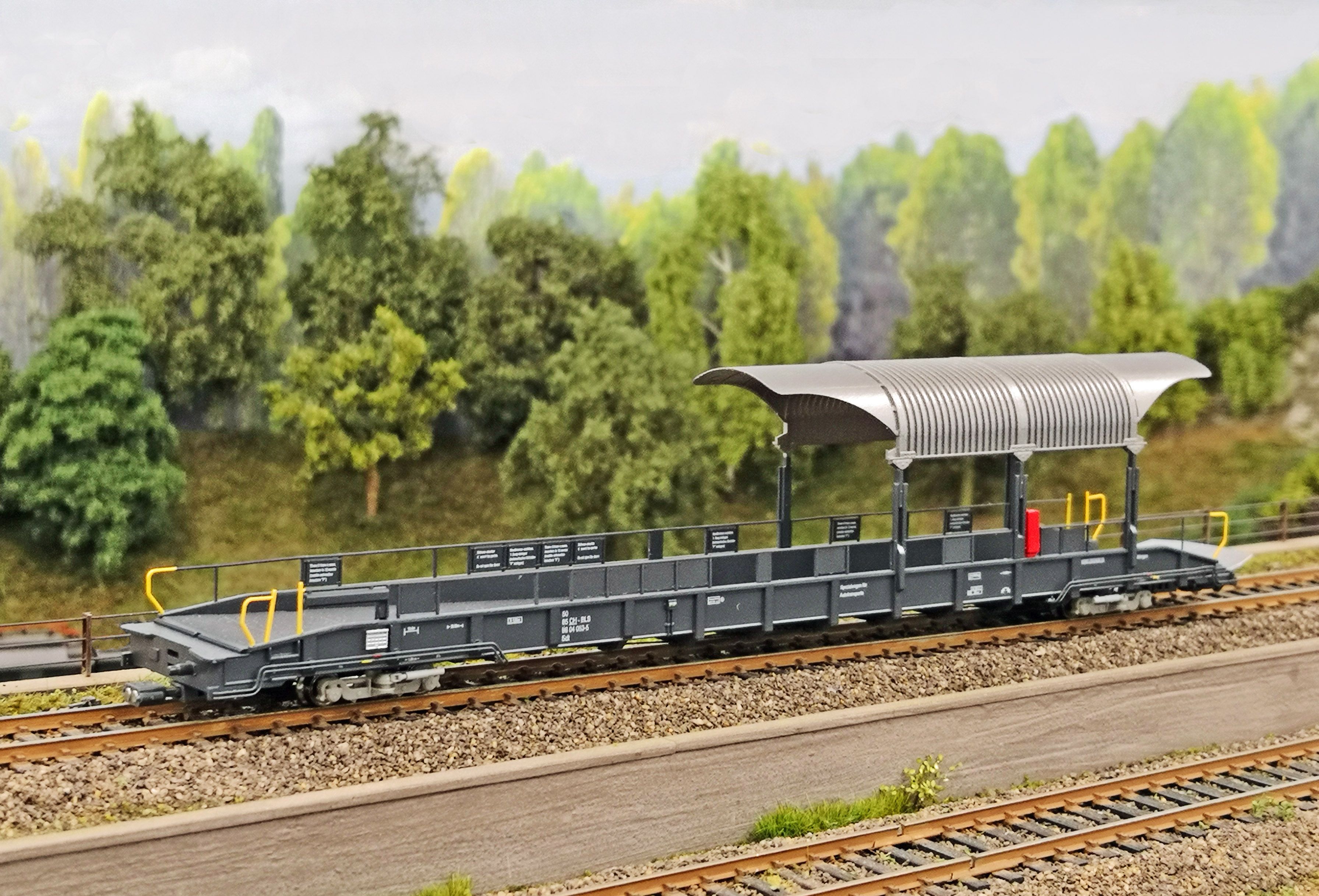 NME 538655 BLS Autotransport Rampenwagen Ep.6 AC
