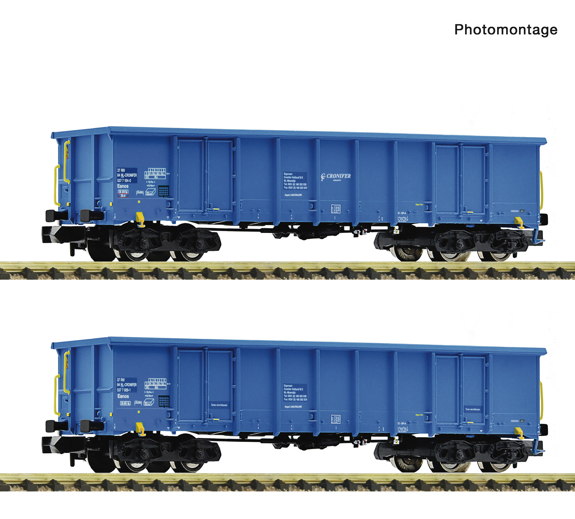 6660095 Cronifer Güterwagen-Set 2-tlg Eanos Ep.6