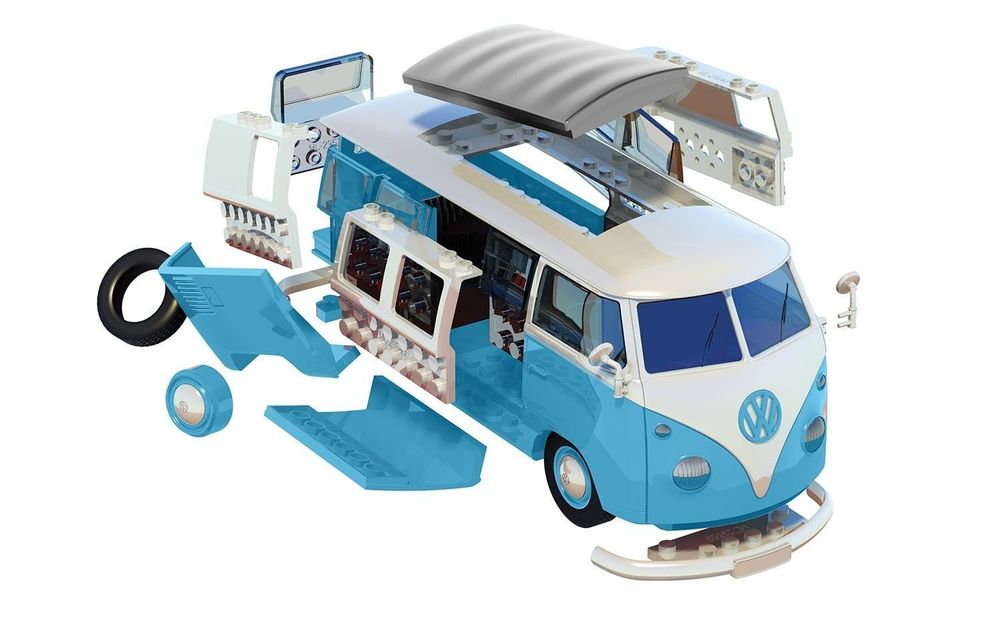 Airfix J6024 Quick-Build: VW T1/2b Camper