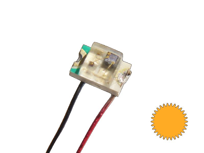 50248 LED SMD 0805 Blink LED mit Lackdraht ge