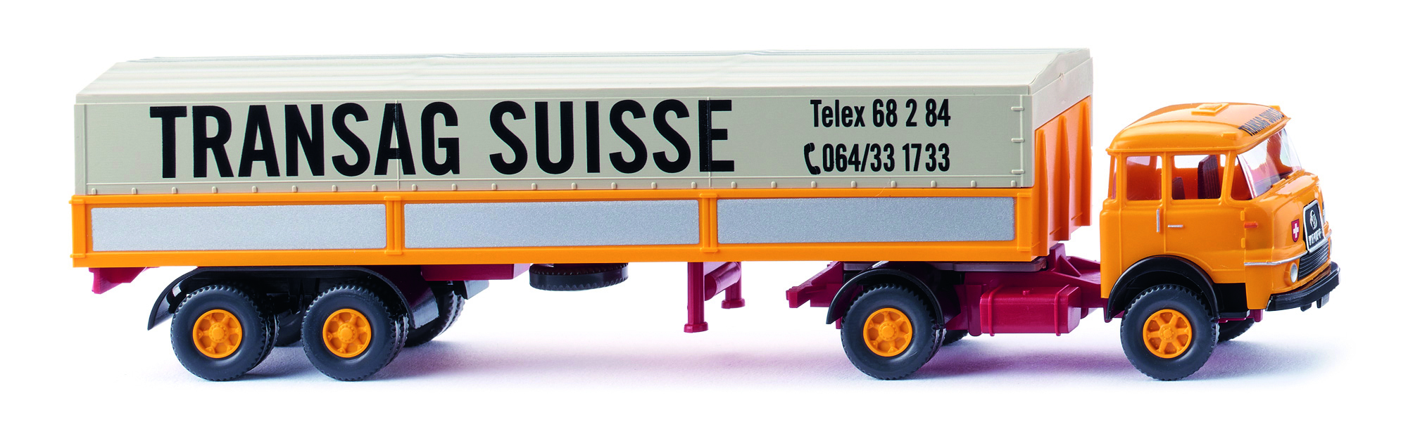 Wiking 051503 Krupp 806 Pritschen-SZ Transag Suisse