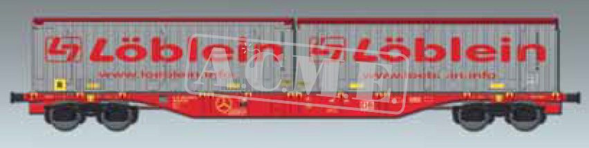 40438 DB Cargo Containerwagen Sgns Ep.5/6