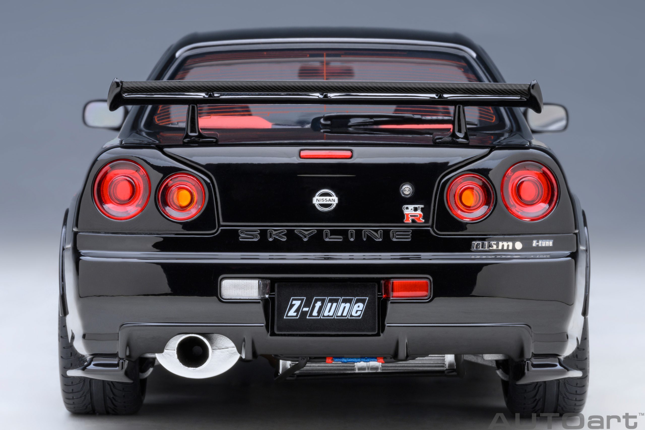 AUTOart 77463 Nissan Skyline GT-R (R34) Z-Tune schwarz