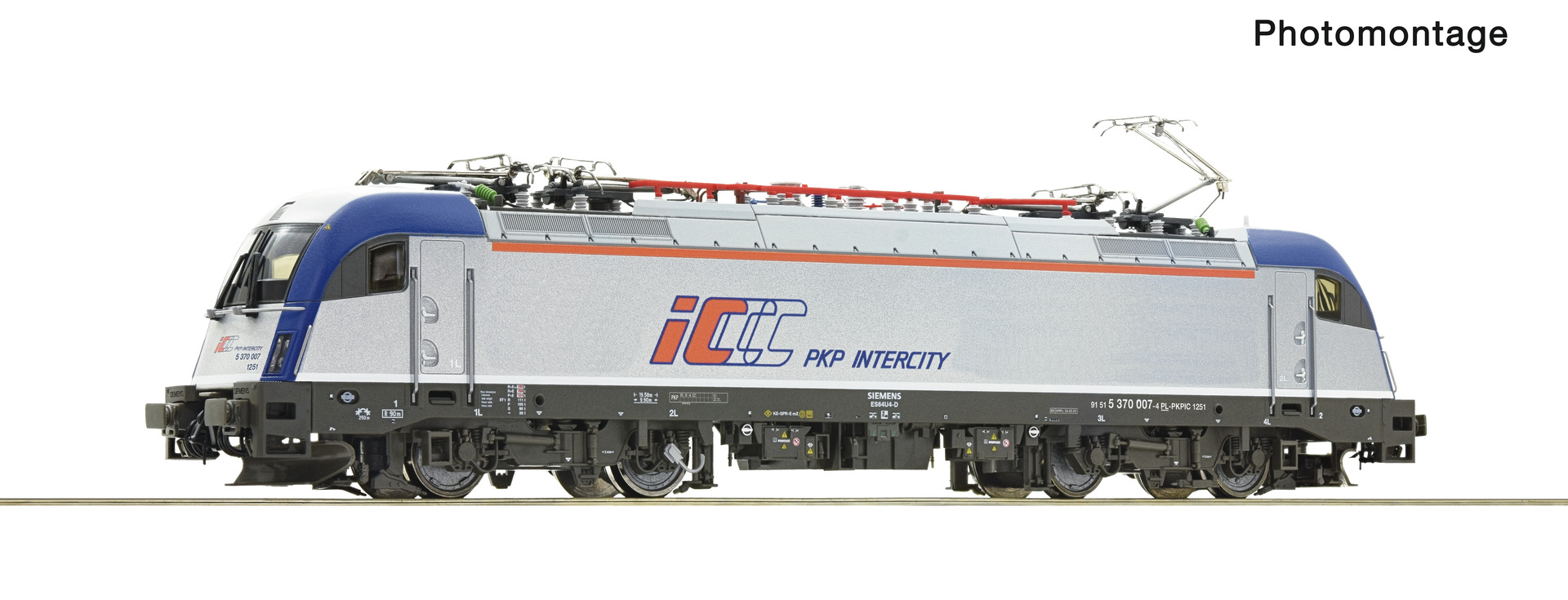 Roco 7510018 PKP IC E-Lok 370 007-4 Ep.6