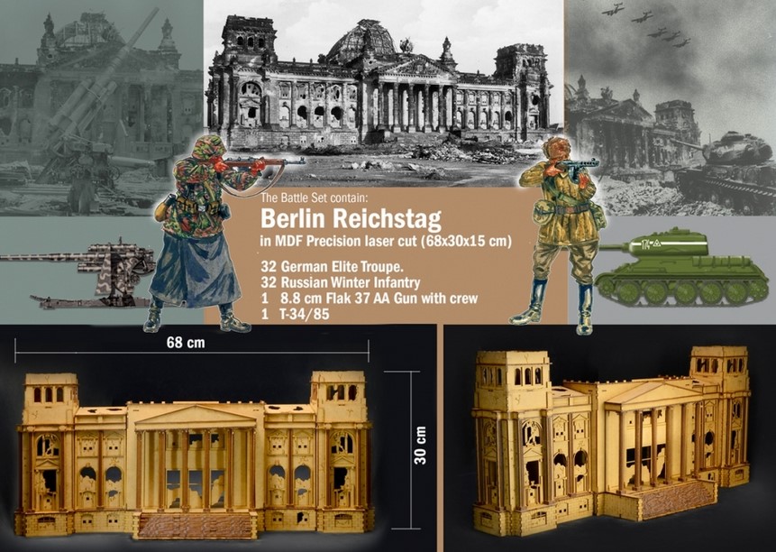 6195 Battle-Set 1945 - Berlin Reichstag