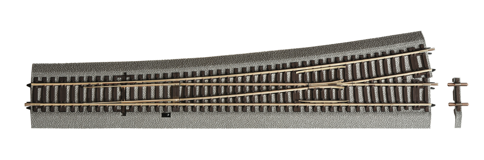 42582 Weiche links Wl 10 mit Bettung