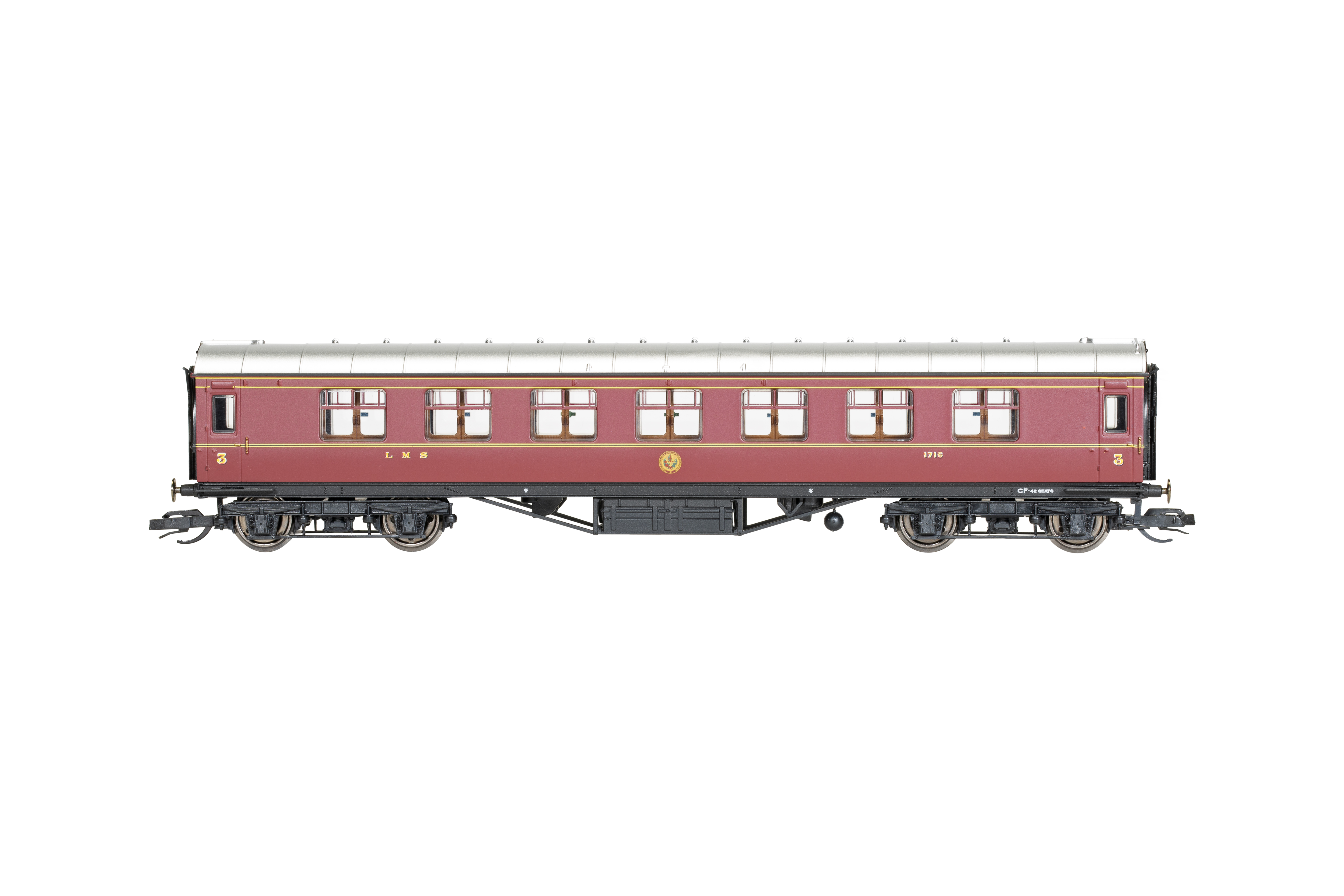 TT4008 LMS 57' Corridor Third 1716 Era 3