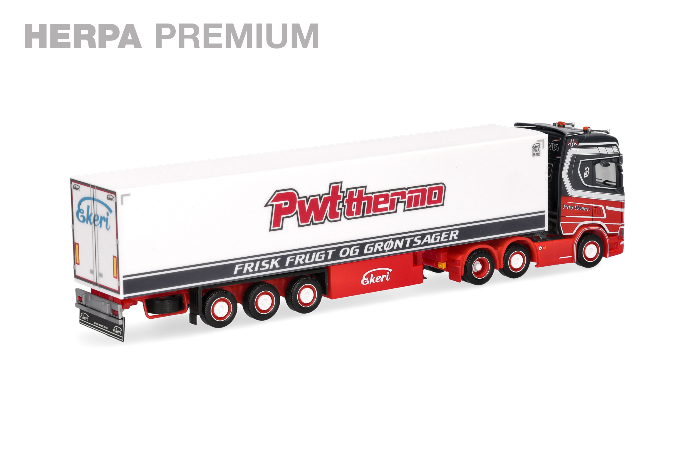 Herpa 960724 PREMIUM: Scania CS20 HD KSZ Peter Wouter