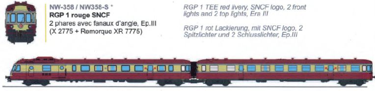 NW-358S SNCF Triebzug RGP 1 X2775 2-tlg. Ep.3