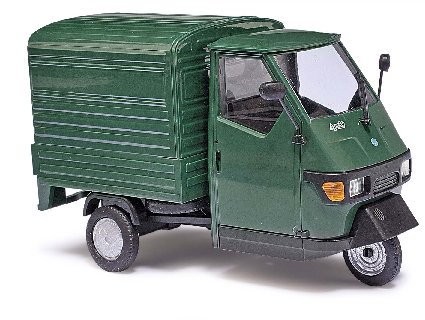 60051 Piaggio Ape50 Kastenaufbau grün