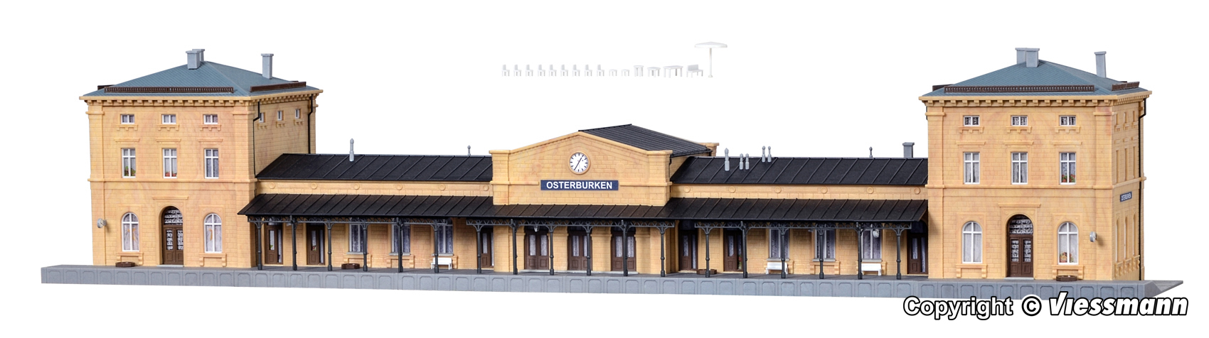 Kibri 37706 Bahnhof Osterburken
