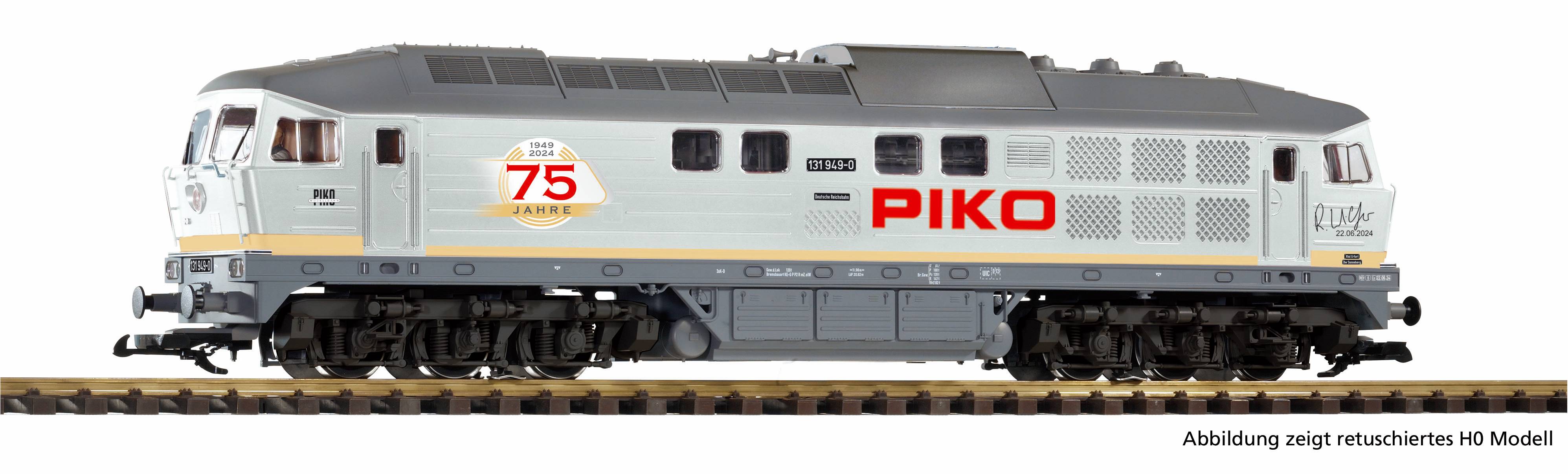 37585 Diesellok BR 131 "PIKO Jubiläum"