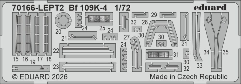 Eduard 70166 Messerschmitt Bf-109 K-4 - ProfiPack