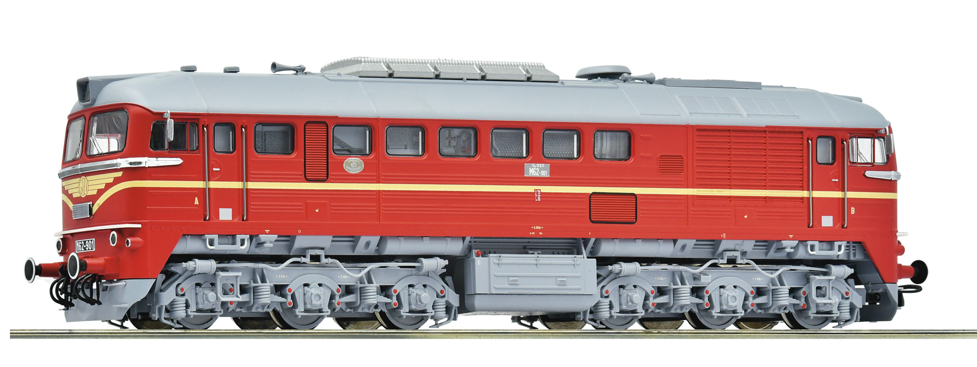7310086 GYSEV Diesellok M62-901 Ep.4