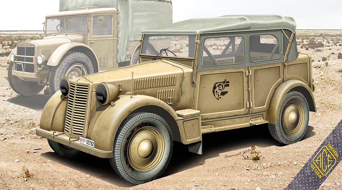 72548 508 CM Coloniale Italien light car