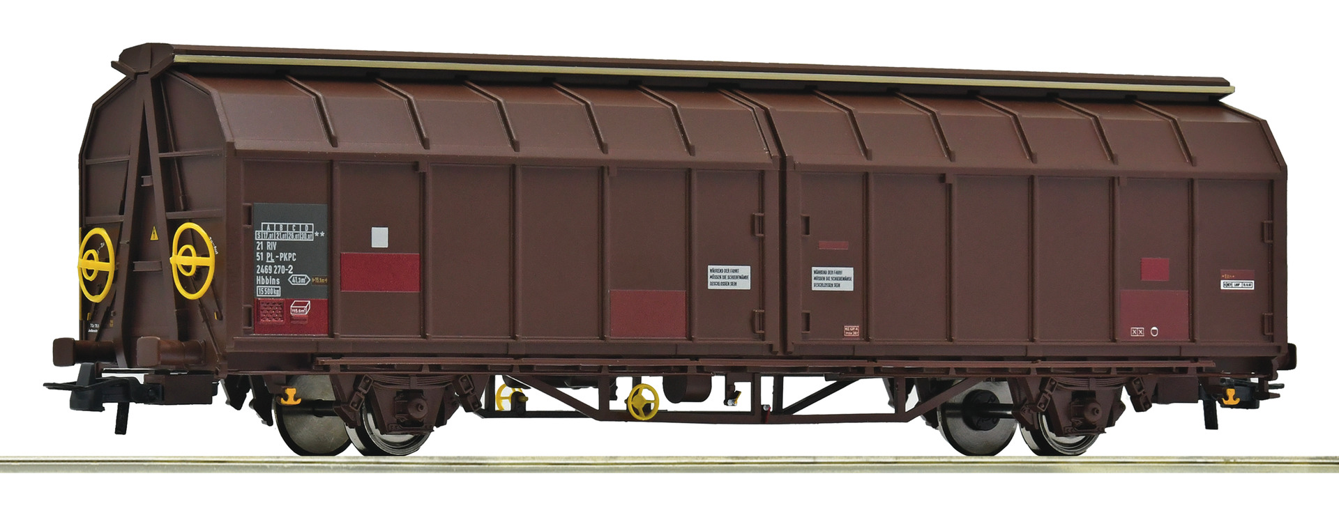 Roco 6600255 PKP-Cargo Schiebewandwg. Hbbins Ep.5/6