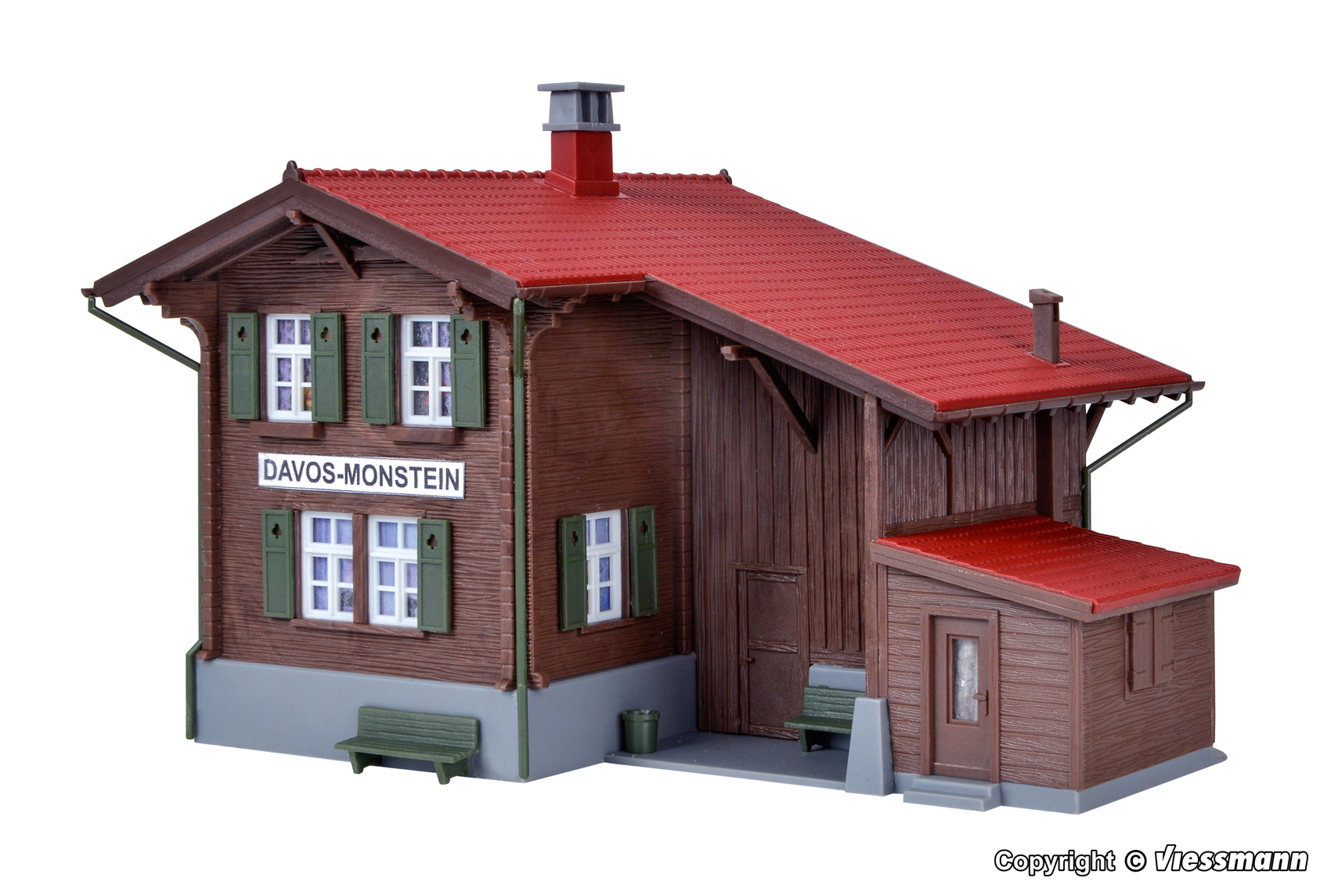 Kibri 39493 Bahnhof Davos-Mon