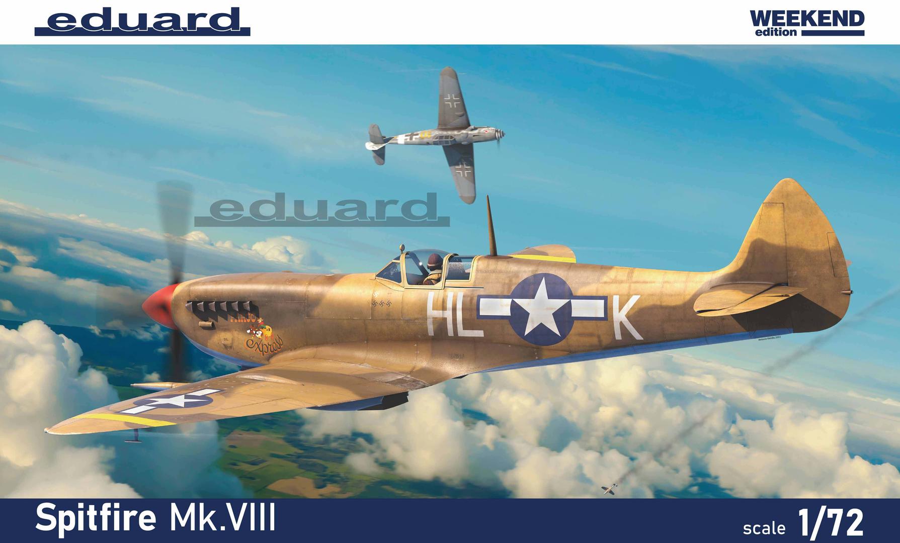 7462 Spitfire Mk. VIII  -  Weekend-Edition