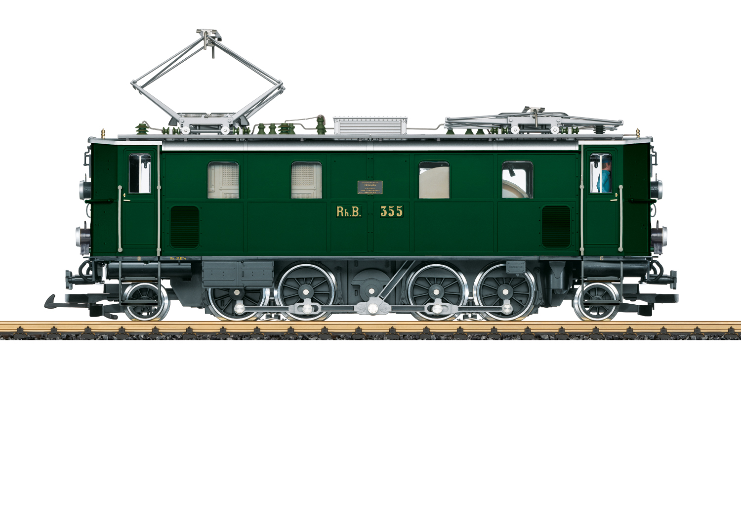 24602 RhB E-Lok Ge 4/6 355 grün Ep.1