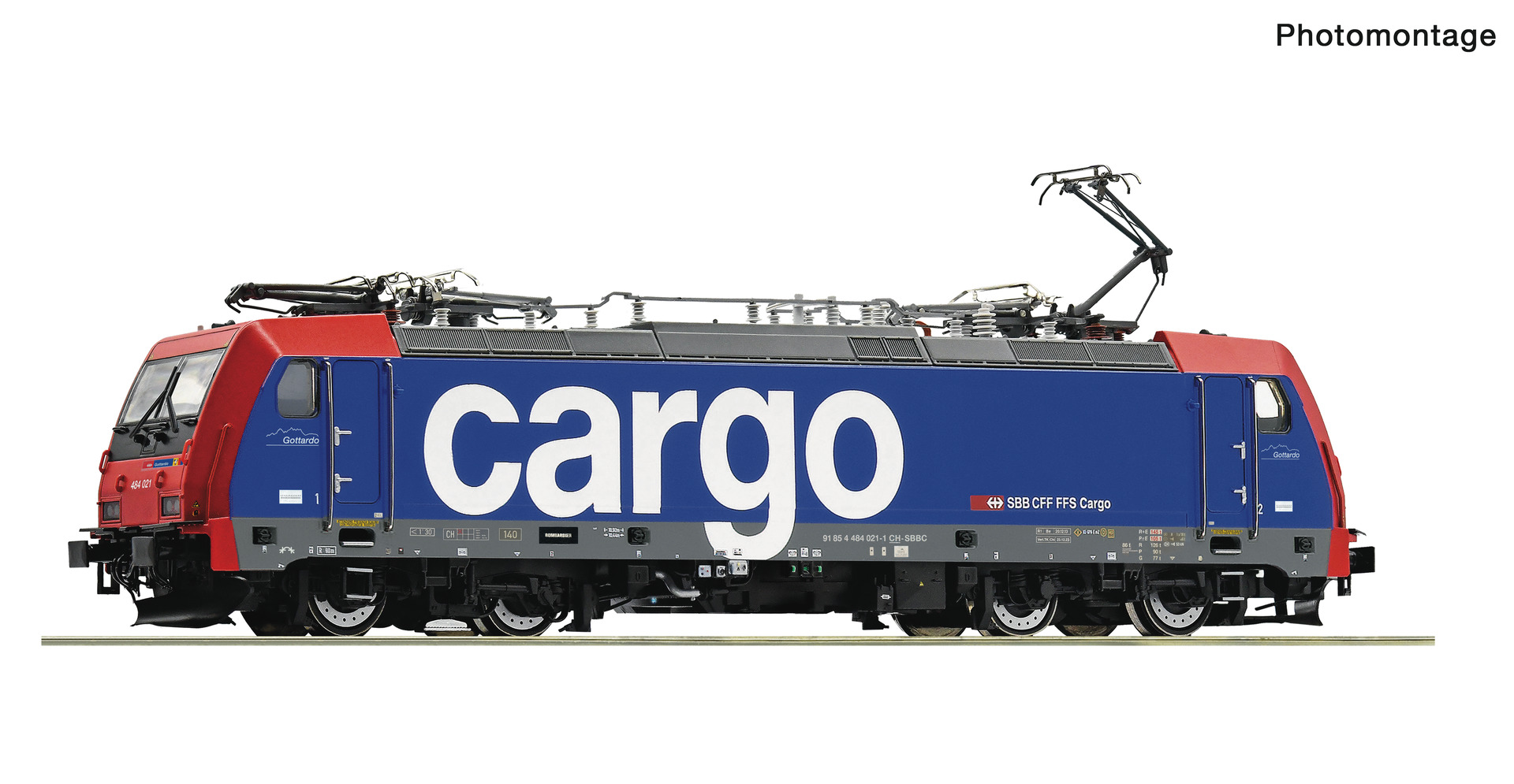 7500120 SBB Cargo E-Lok Re 484 021-1 Ep.6