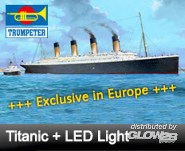 753719 RMS Titanic +LED Lights 03719