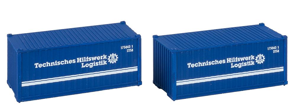 182005 20' Container THW, 2er-Set