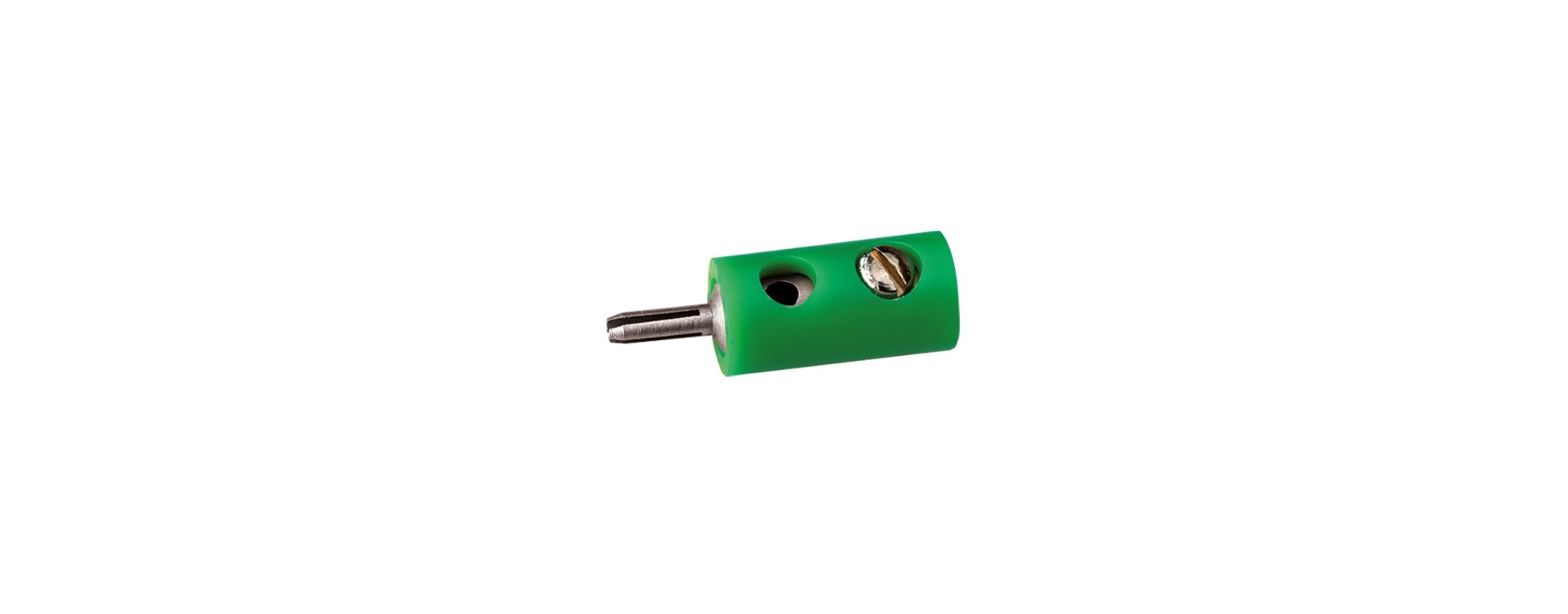3003 Querlochstecker, grün 2,5 mm 100 St.