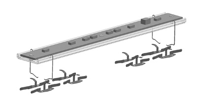 968940 Innenbeleuchtung gelbe LEDs
