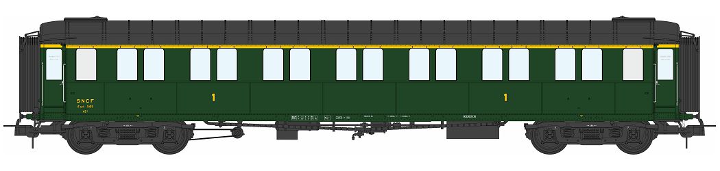 VB-454 SNCF Personenwagen 1.Kl. Ep.3b