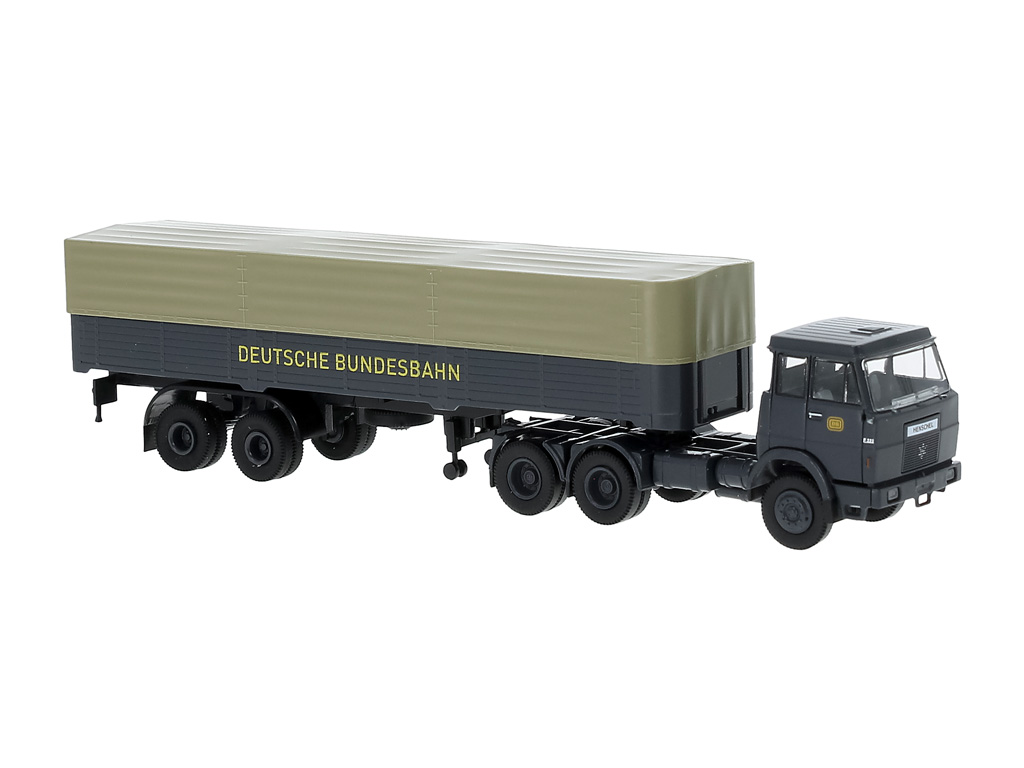 82261 Henschel F161 Pritsche/Plane-SZ DB