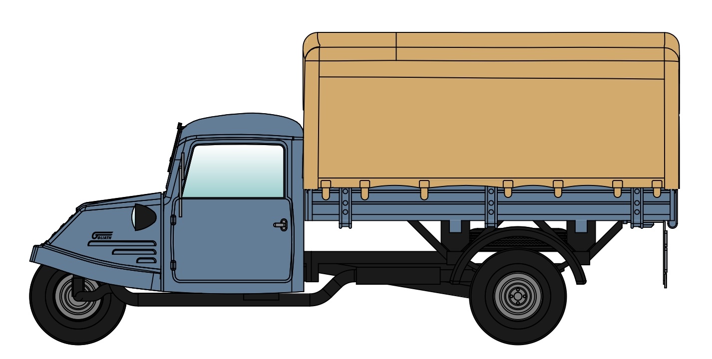 NA88194 Goliath GD 750 Pritsche/Plane neutral