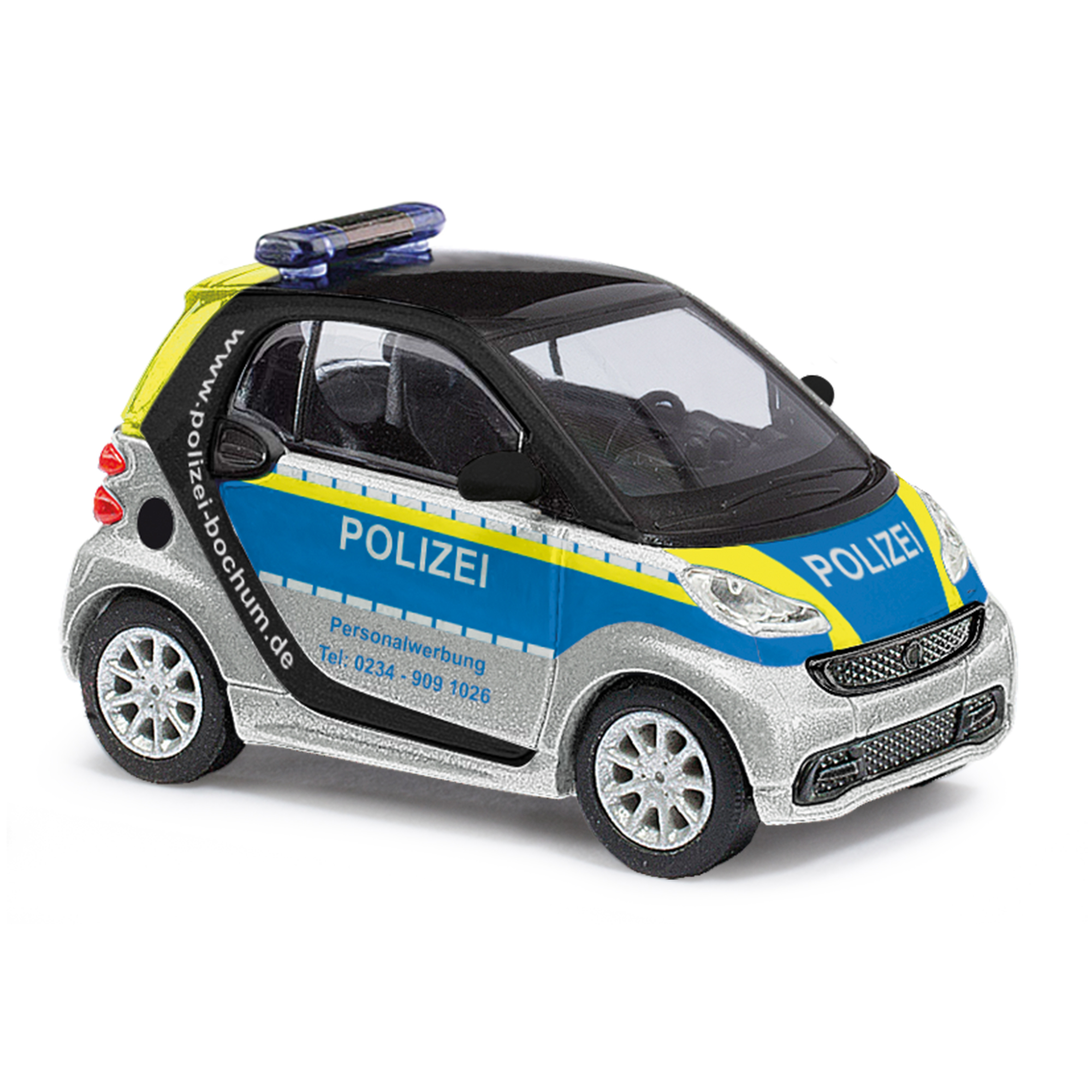 46183 Smart Fortwo Coupe Polizei Bochum
